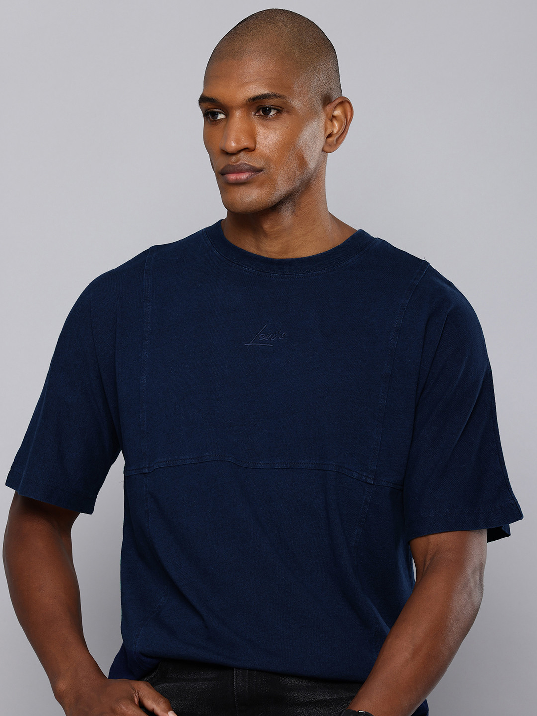 Levis Extended Sleeves Loose Fit Pure Cotton Oversized T-shirt