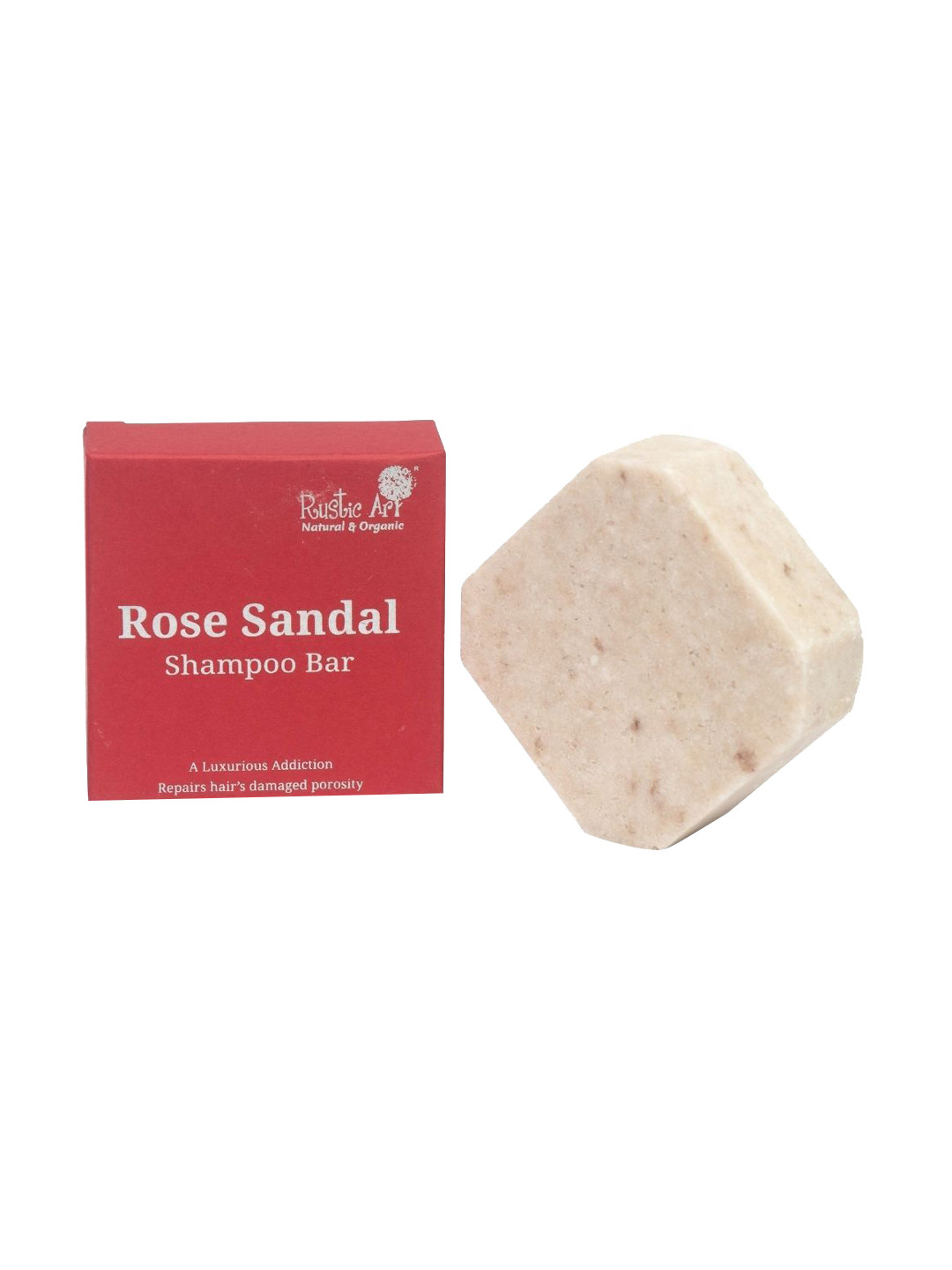 Rustic Art Rose Sandal Shampoo Bar - 75g