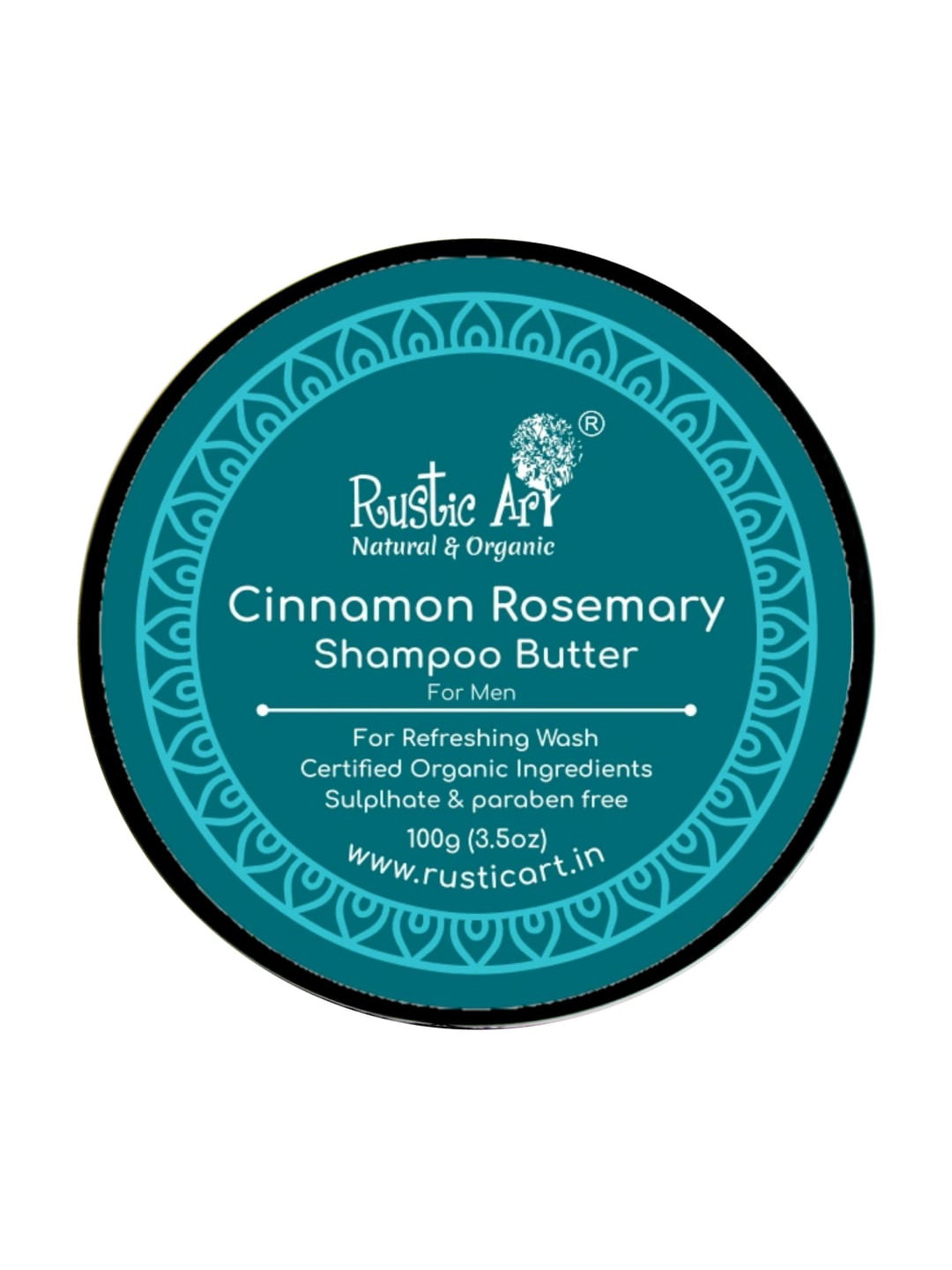 Rustic Art Cinnamon Rosemary Shampoo Butter - 100g