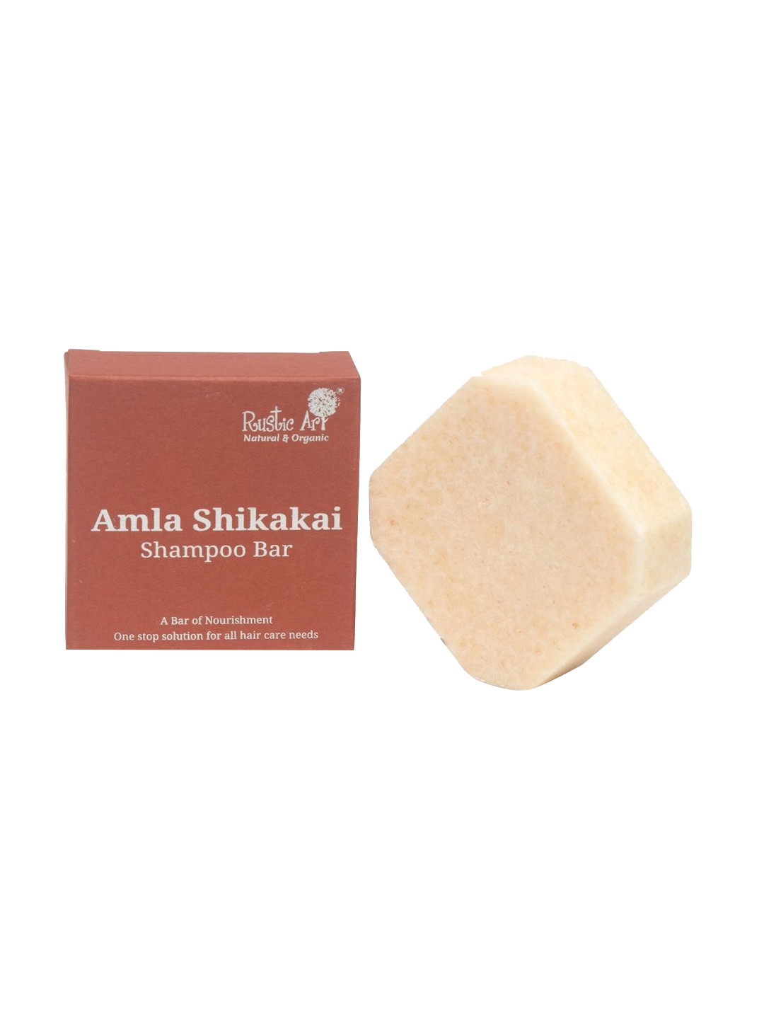 Rustic Art Amla Shikakai Shampoo Bar - 75g
