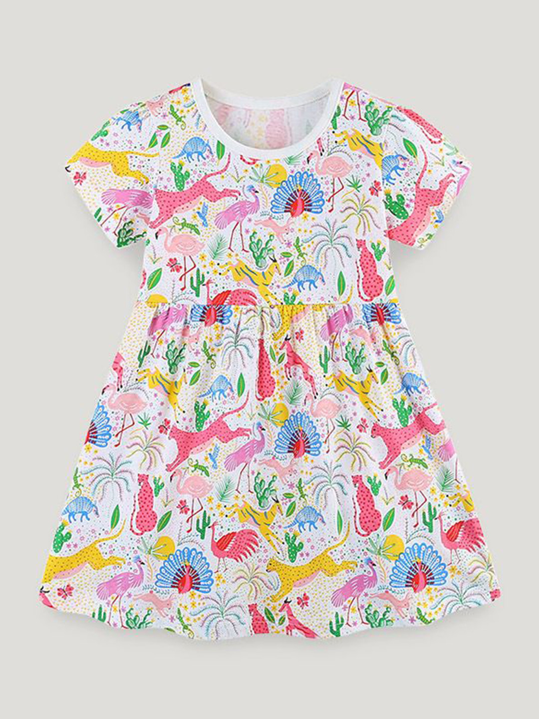 StyleCast Abastract Print A-Line Dress