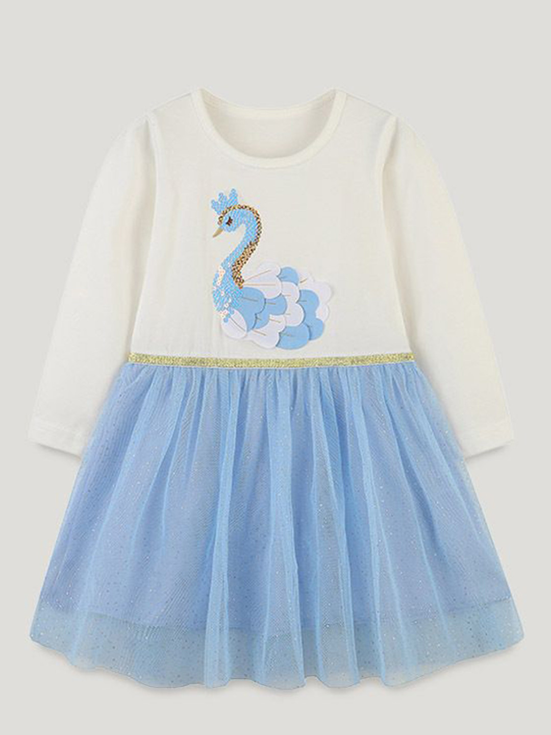 StyleCast Long Sleeves Fit and Flare Dress