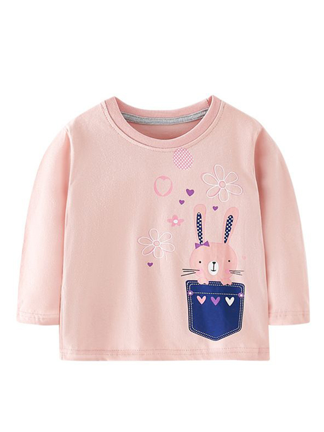 StyleCast Applique Placement Printed Cotton Bardot Top