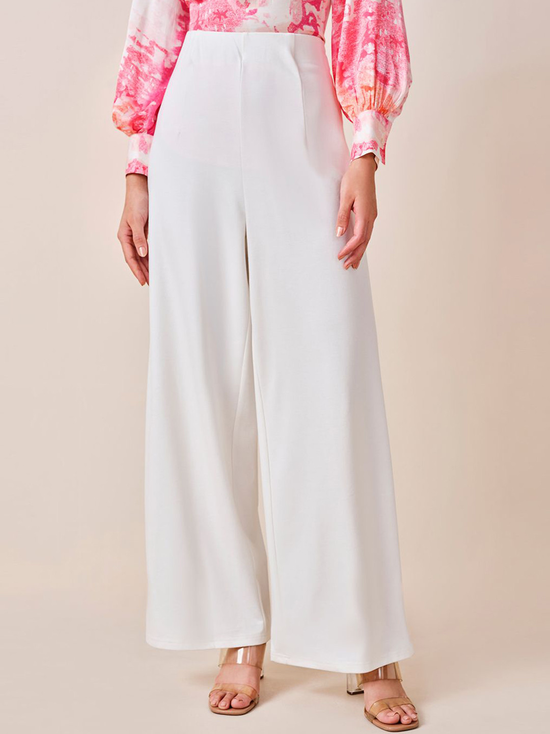 AND Women Slim Fit Parallel Trousers