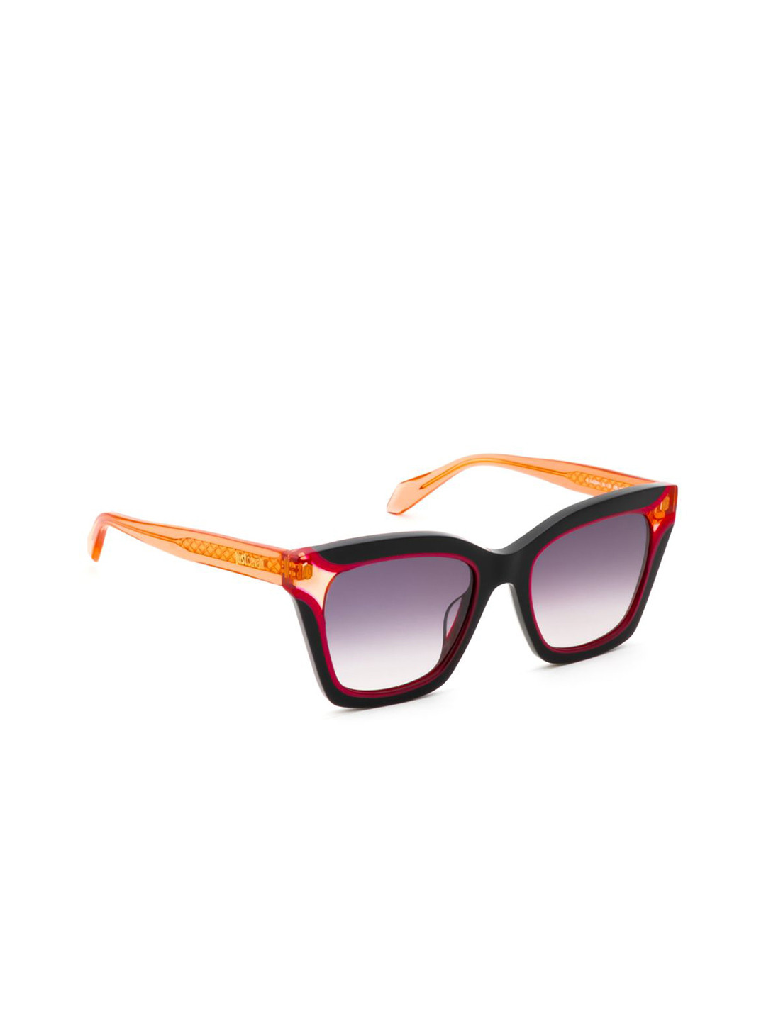 Just Cavalli Women Cateye Sunglasses with UV Protected Lens SJC024V529P2SG