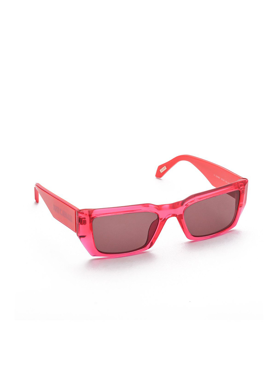 Just Cavalli Unisex Rectangle Sunglasses with UV Protected Lens SJC090V55ATESG