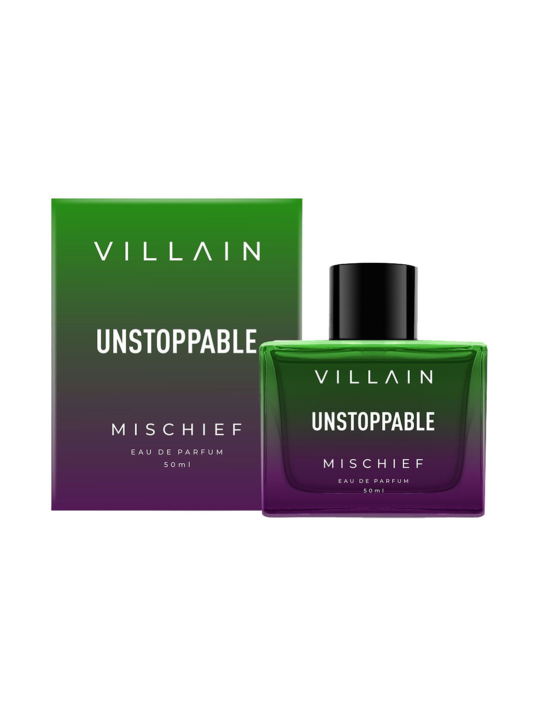 VILLAIN Men Unstoppable Mischief Long Lasting Eau De Parfum - 50ml