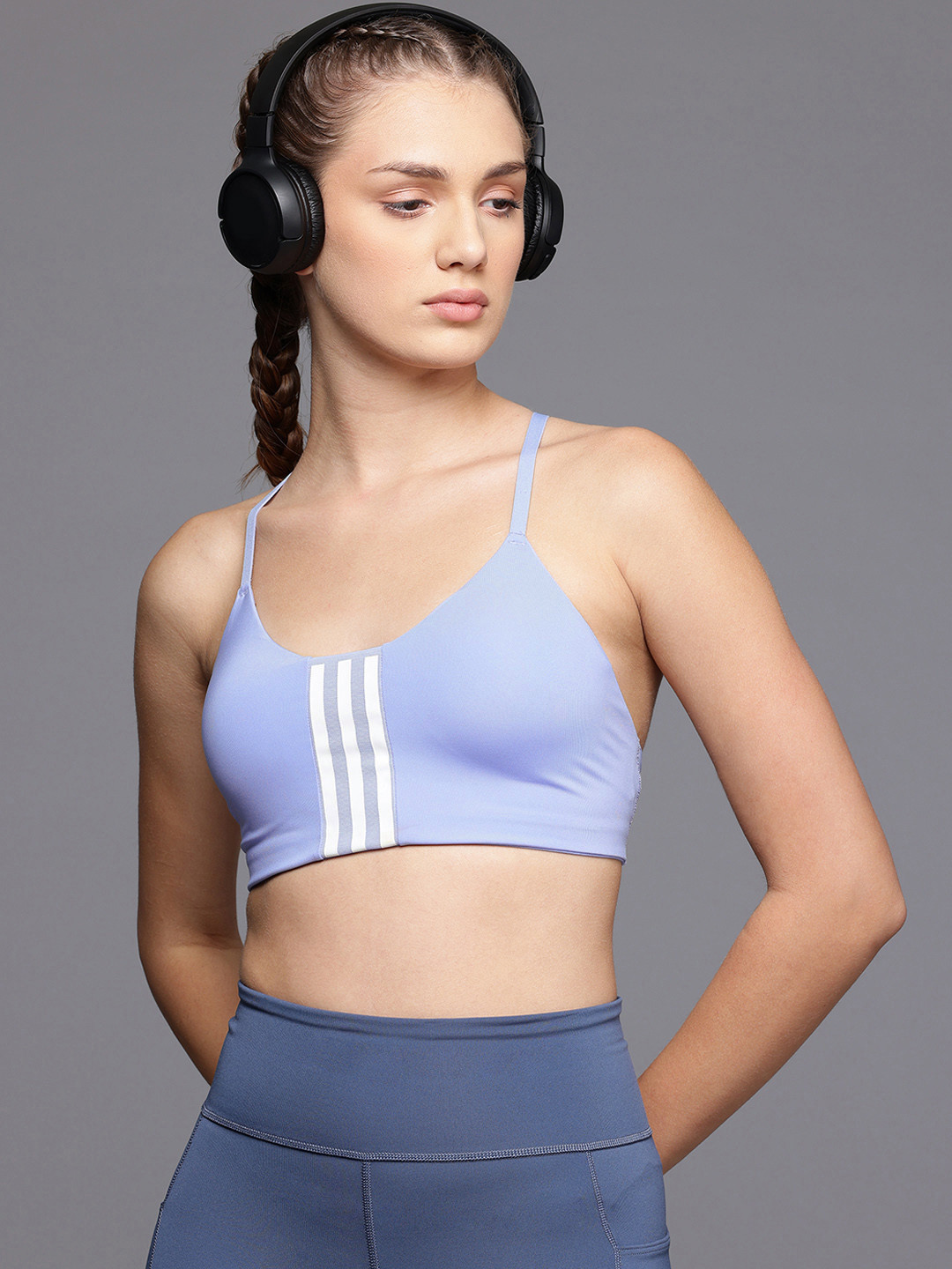 ADIDAS Half Coverage Lightly Padded Training Bra