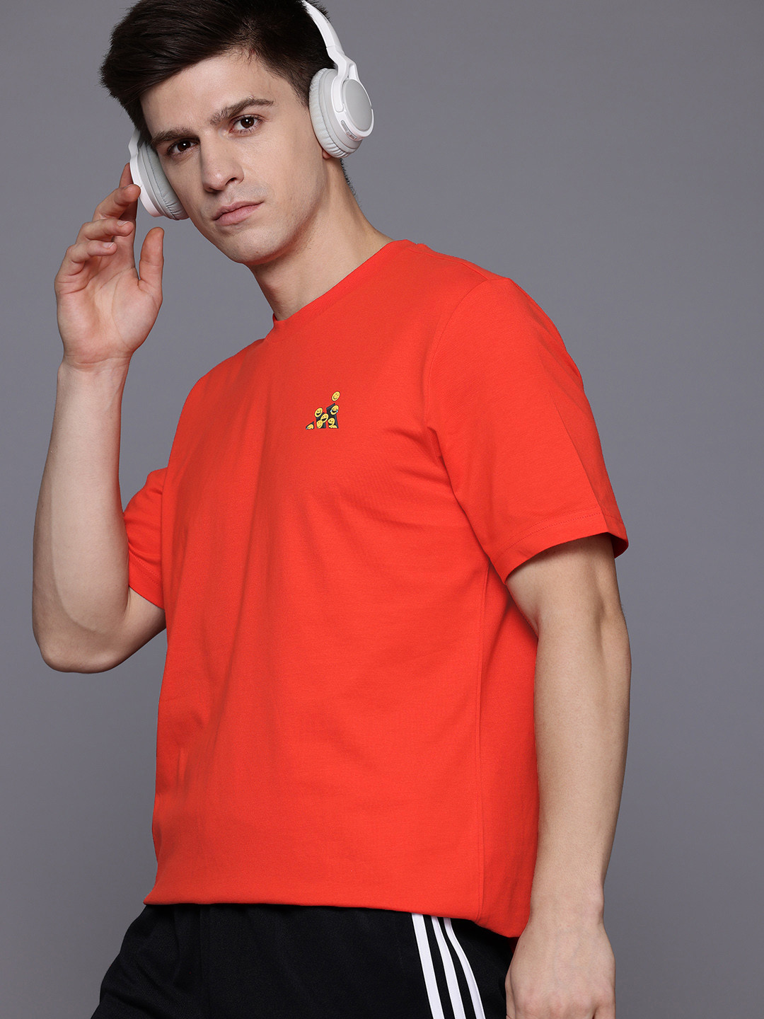 ADIDAS Emoji Pure Cotton T-shirt