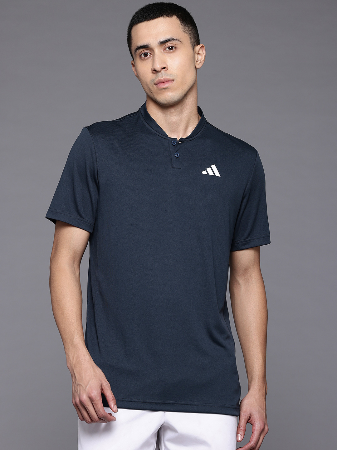 ADIDAS Club Henley Tennis T-shirt