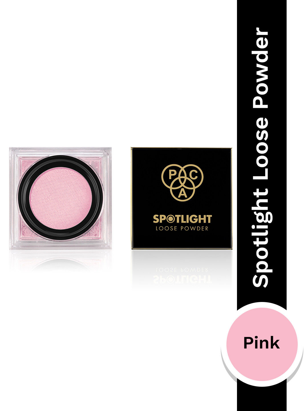 PAC Long-Lasting Velvet Smooth Texture Spotlight Loose Powder 9g - Pink