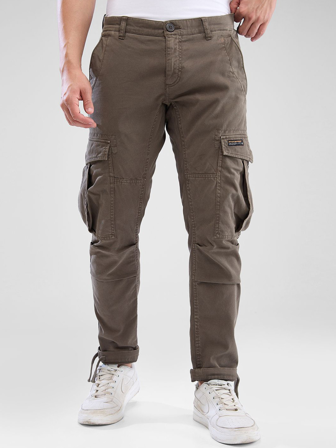 SPYKAR Men Regular-Fit Cargos