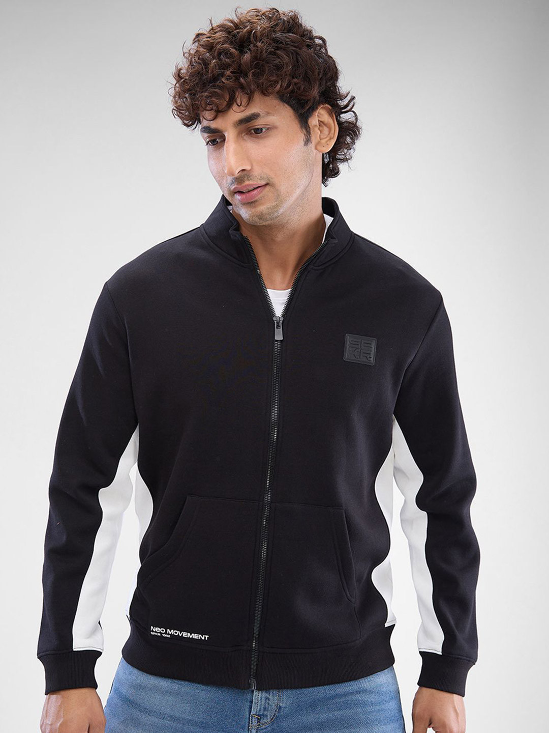 SPYKAR Full Sleeve Regular Solid Sweatshirts