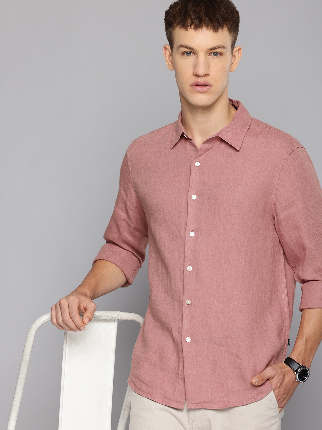 Buy Levis Slim Fit Redloop Linen Casual Shirt Shirts for Men 30096931 Myntra