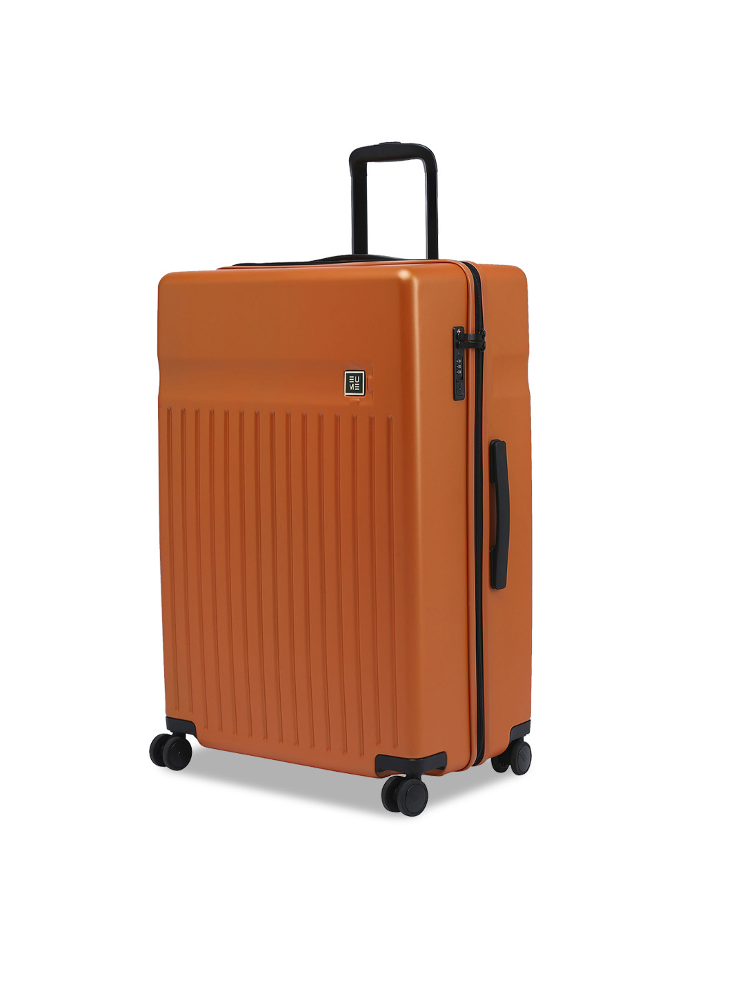 EUME Textured Hard Suitcase Trolley Bags