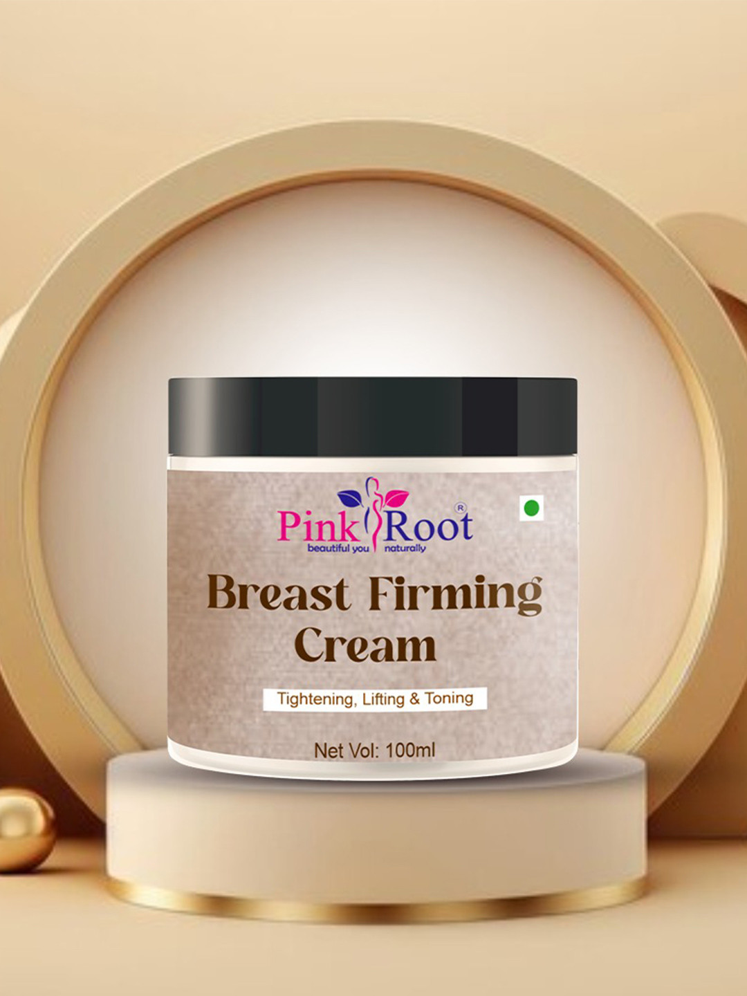 Pink Root Breast Firming Cream With Vitamin E & Avocado - 100ml