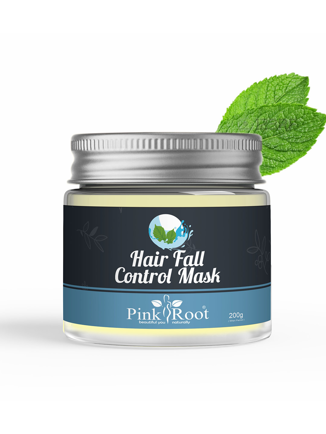 Pink Root Hair Fall Control Mask With Coconut Oil-200gm