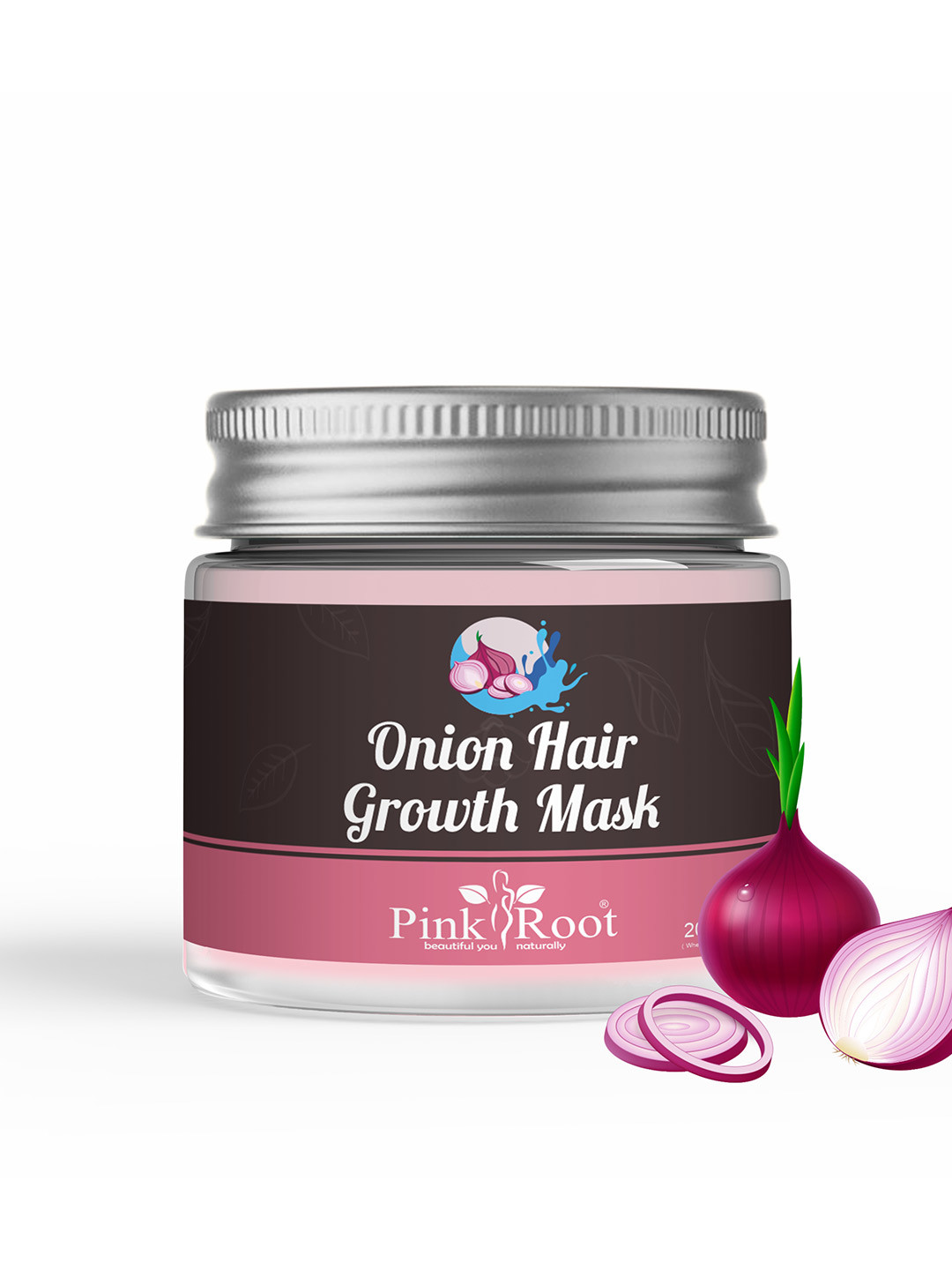 Pink Root Onion Hair Growth Mask - 200g