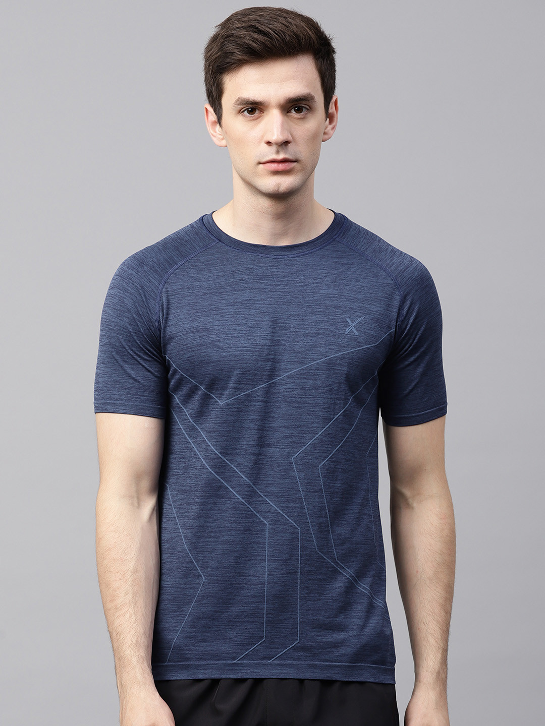 Buy HRX By Hrithik Roshan Men Navy Blue 