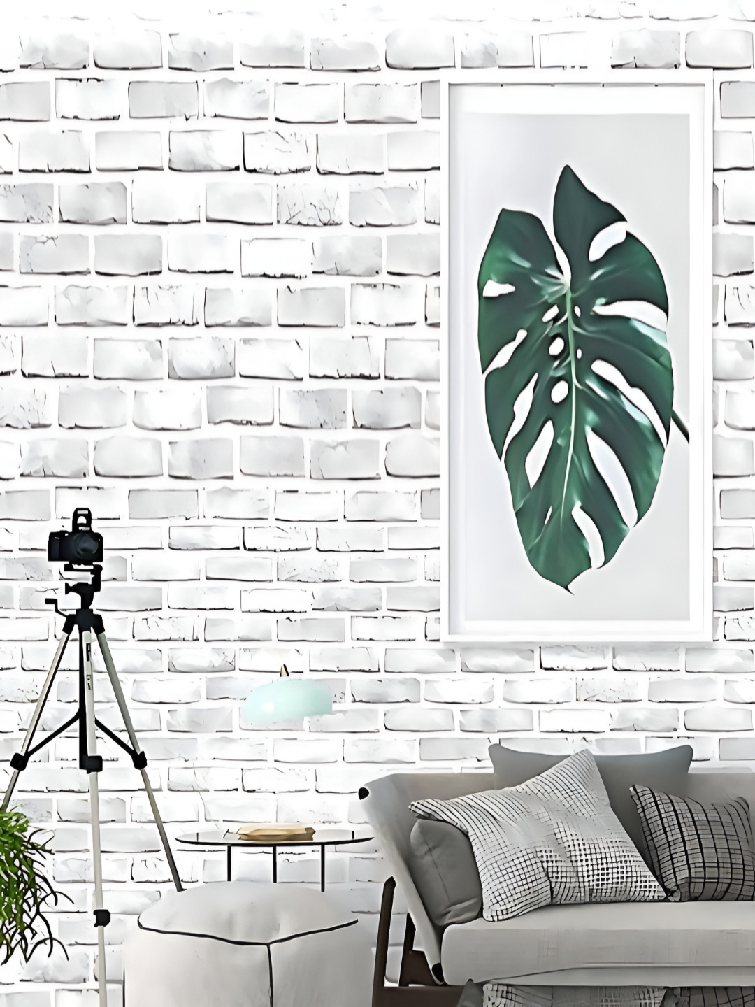 Asian royal White 3D Printed Self Adhesive Wall Sticker