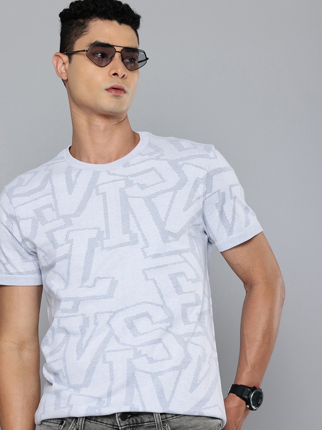 Levis Typography Self Design Casual T-shirt