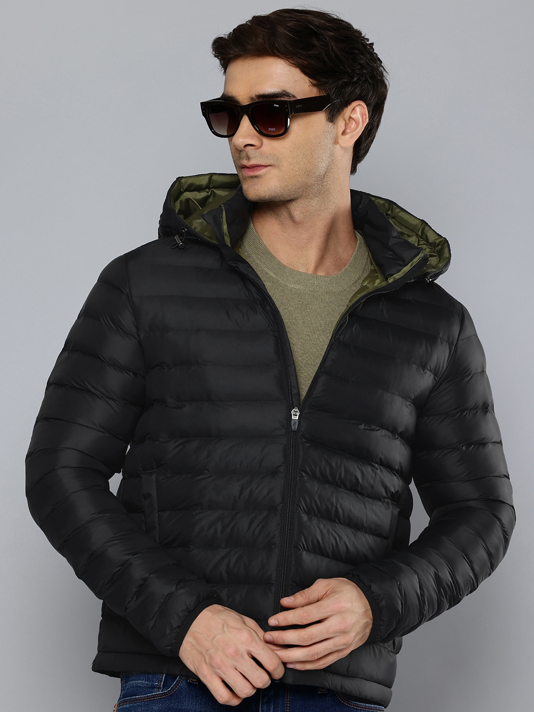 Levis black puffer jacket best sale