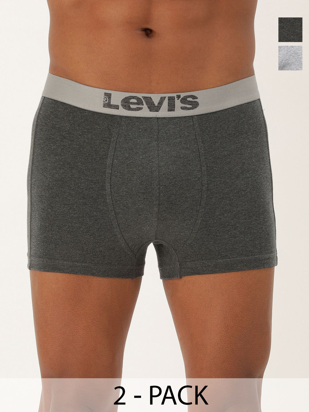 Levis Pack of 2 Mid-Rise Outer Elastic Trunks 9261103-1-12032664-1