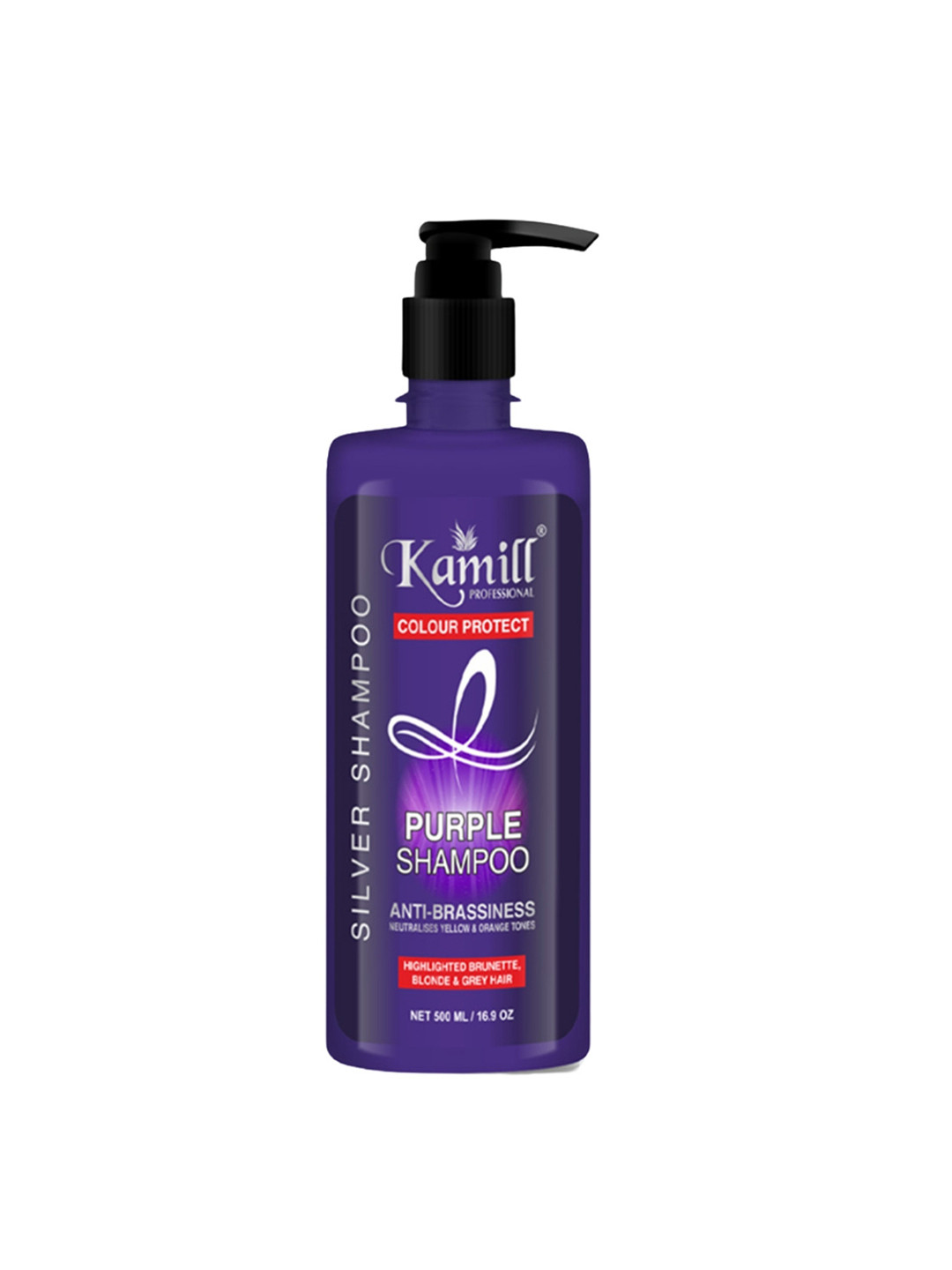 KAMILL Purple Shampoo For Anti-Brassiness & Color Protection - 500ml
