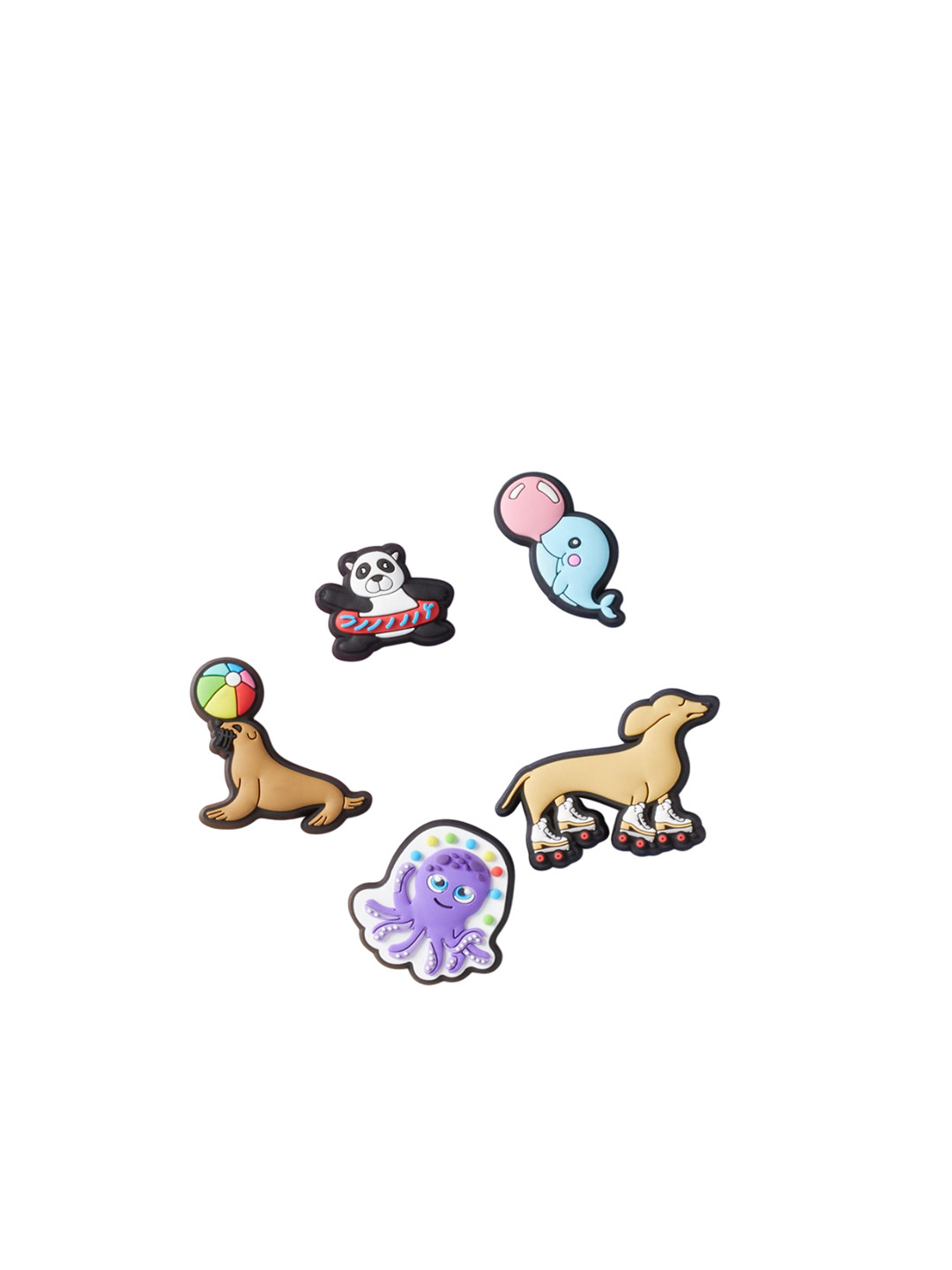 Crocs 5-Pcs Fun Animal Friends Jibbitz