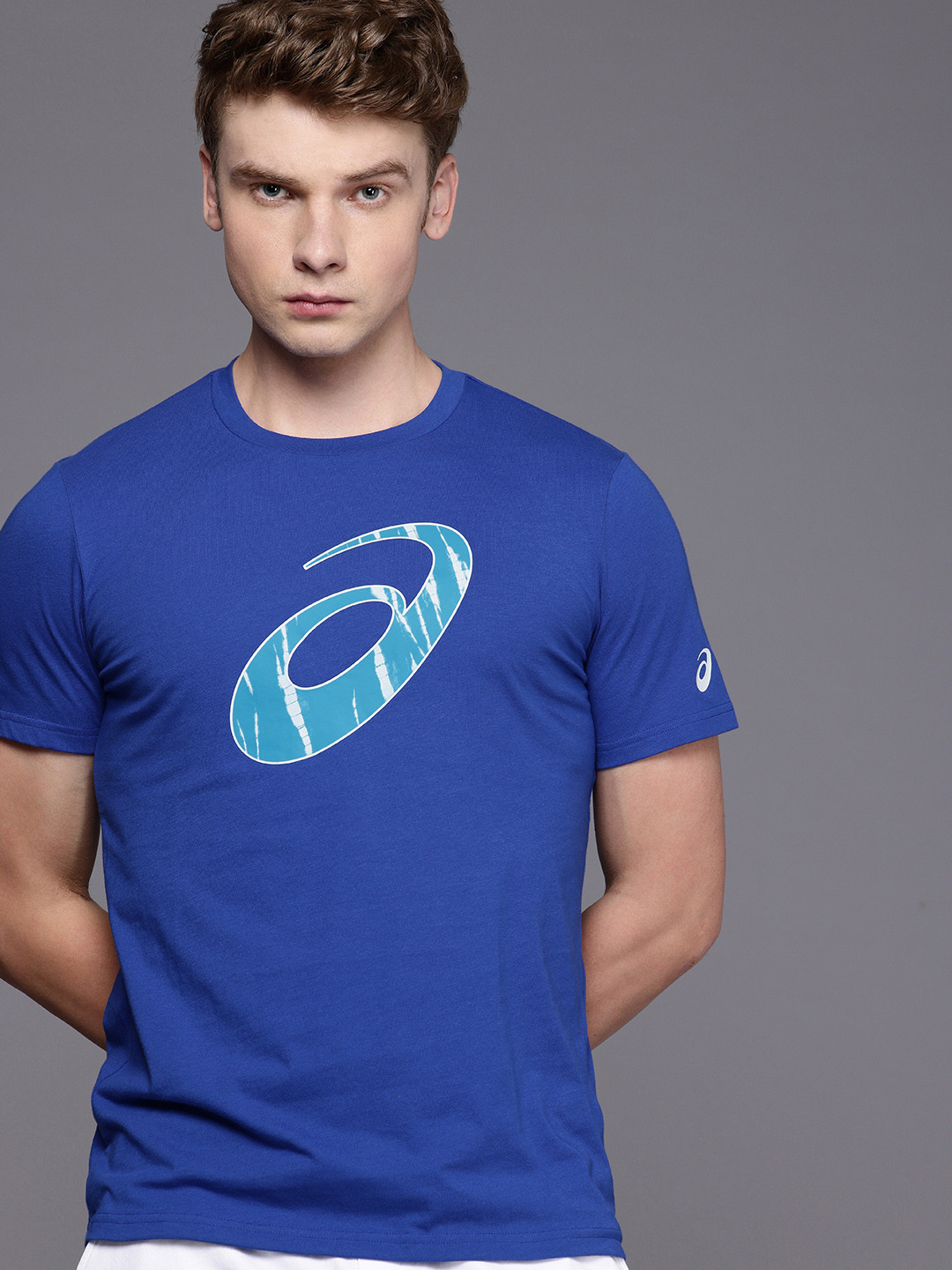 ASICS Brand Logo Printed Sports T-shirt