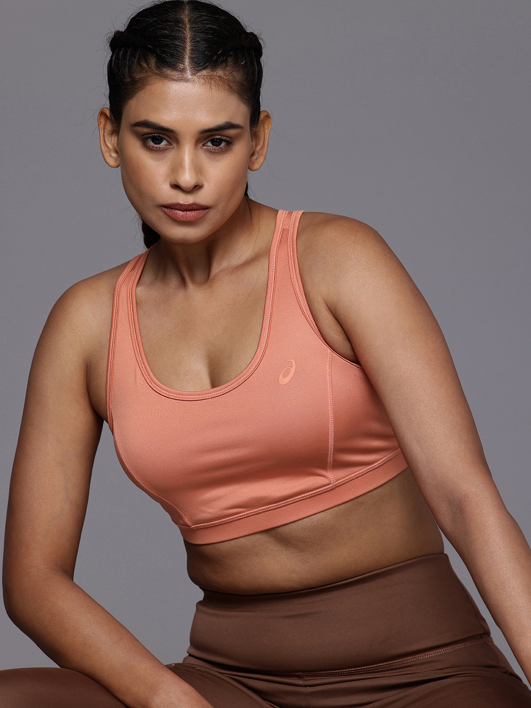 ASICS Full Coverage Lightly Padded Quick Dry & Moisture Wicking Training Bra 2032C962.601