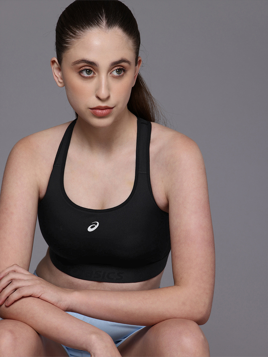 ASICS ROAD COMPRESSION Full Coverage Lightly Padded Running Bra 2012C995.001