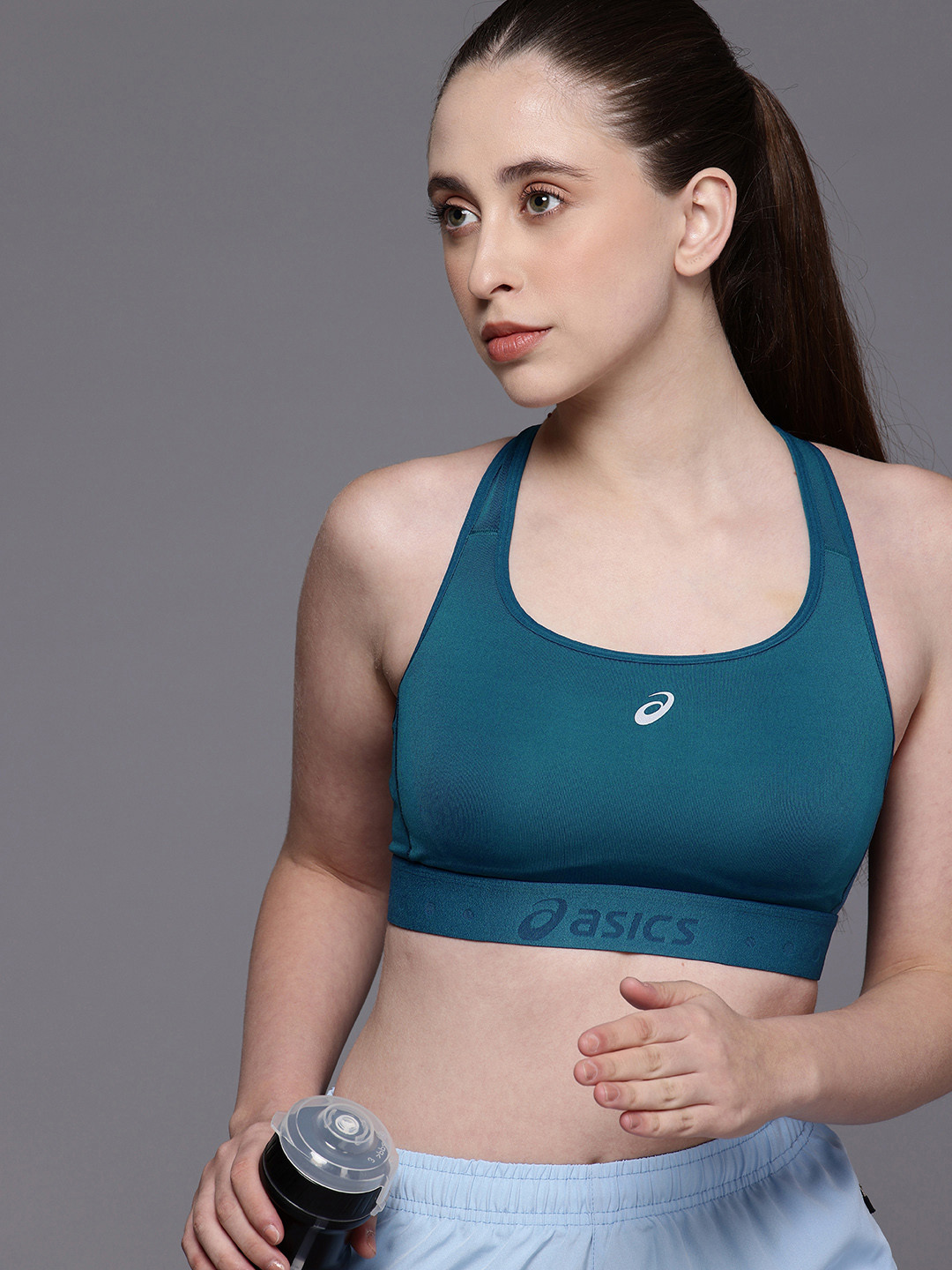 ASICS ROAD COMPRESSION Full Coverage Lightly Padded Running Bra 2012C995.400