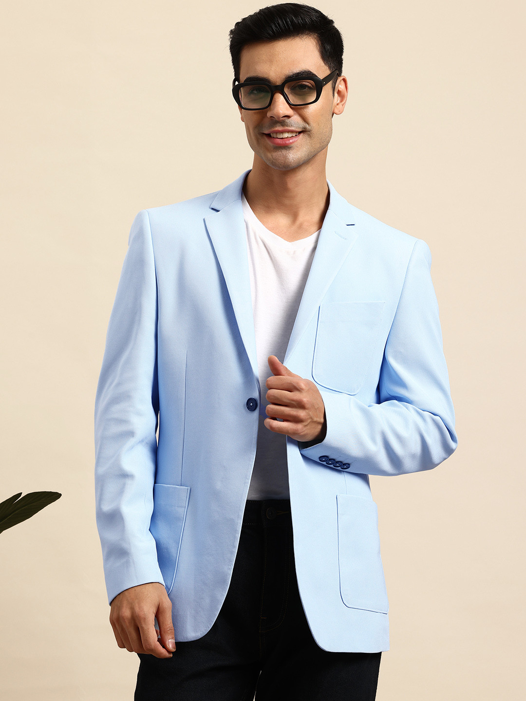 Mast & Harbour Single-Breasted Smart Casual Blazers