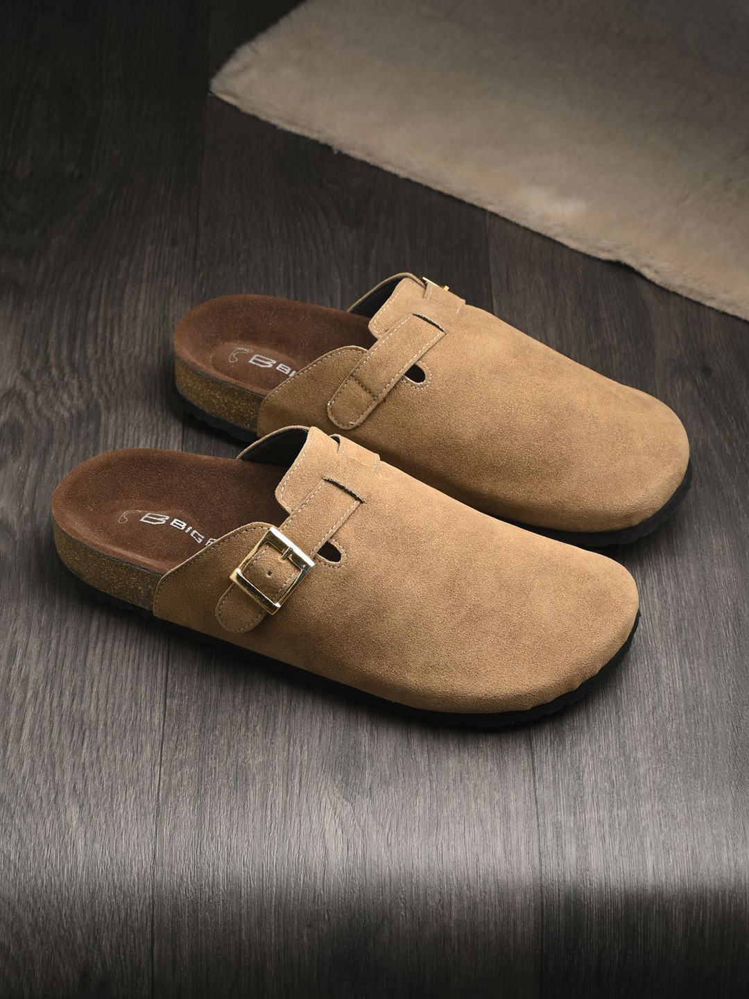 Big Fox Men Suede Comfort Sandals