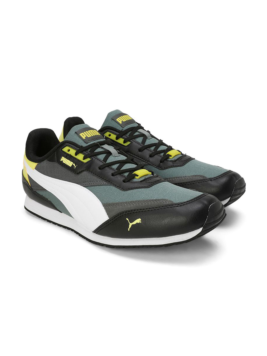 Puma Cabana Retroflex Men's Printed Lace-Ups Round Toe Sneakers