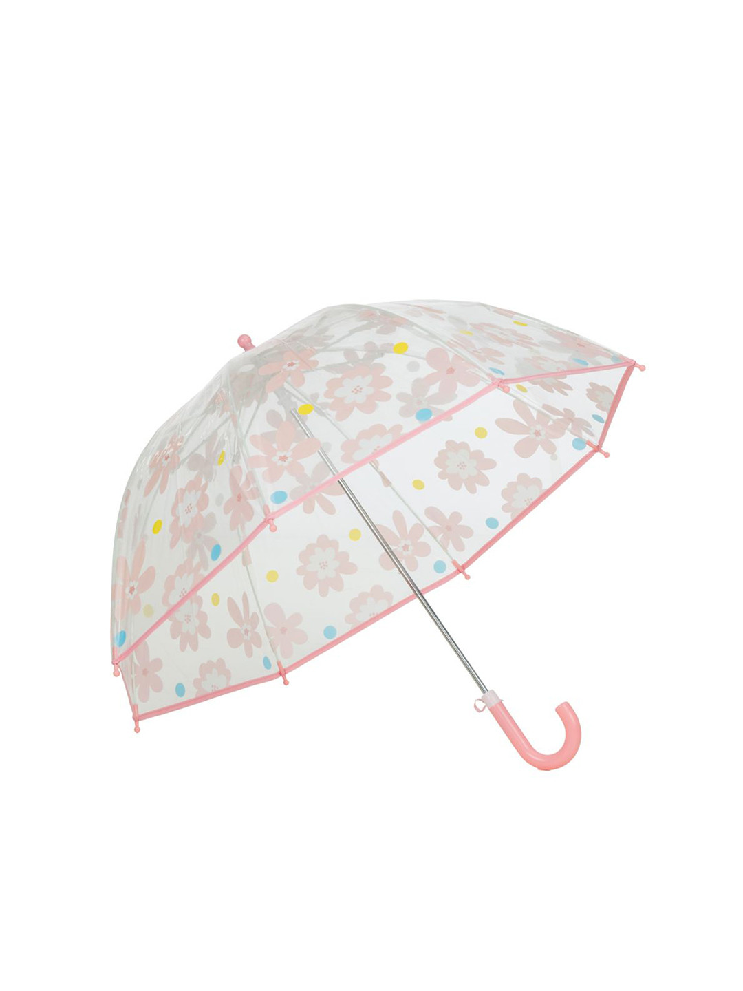 Yellow Bee Girls Manual 2 Fold Floral Printed Umbrella