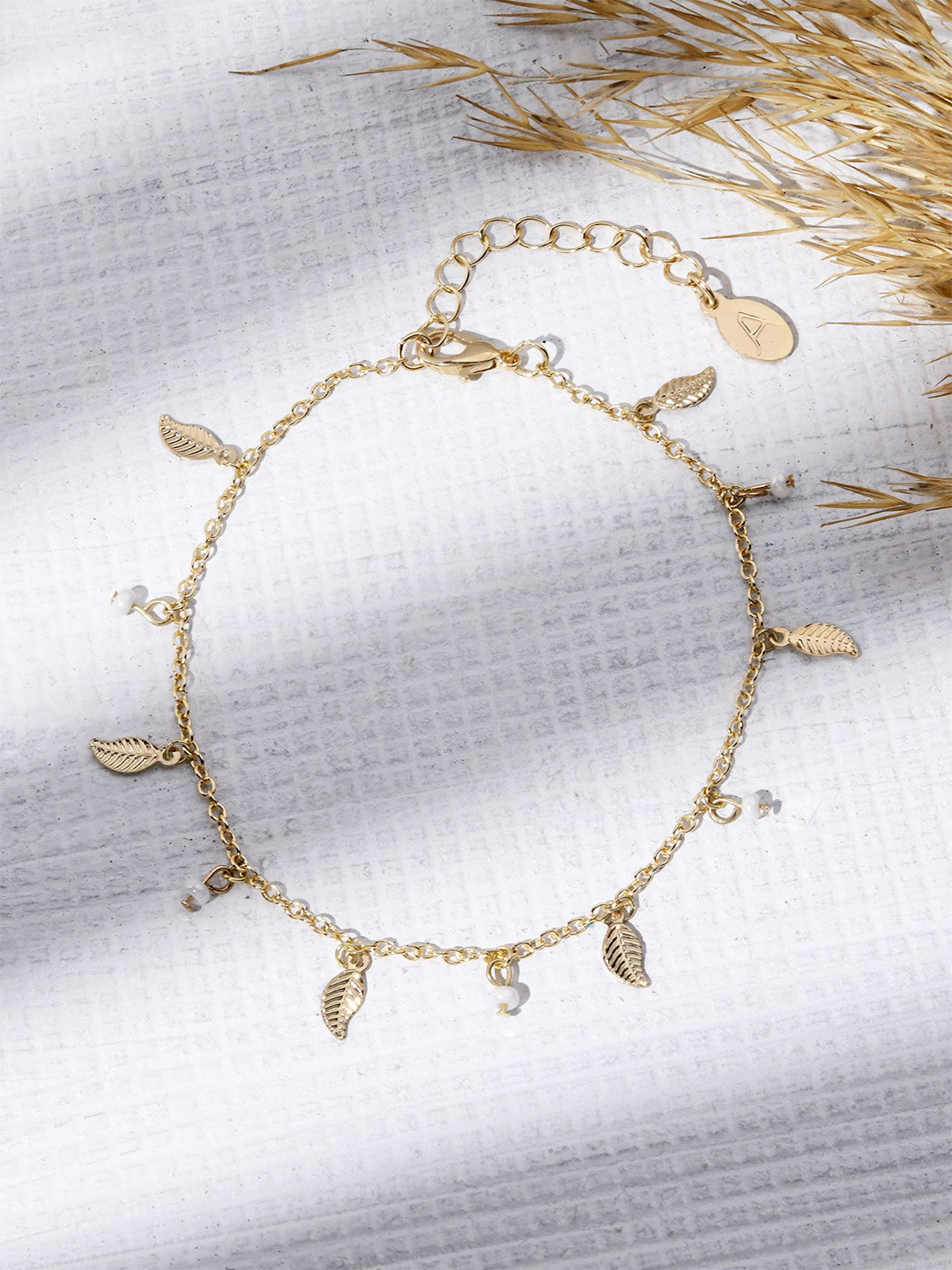 Accessorize Artificial Beads Single Anklet