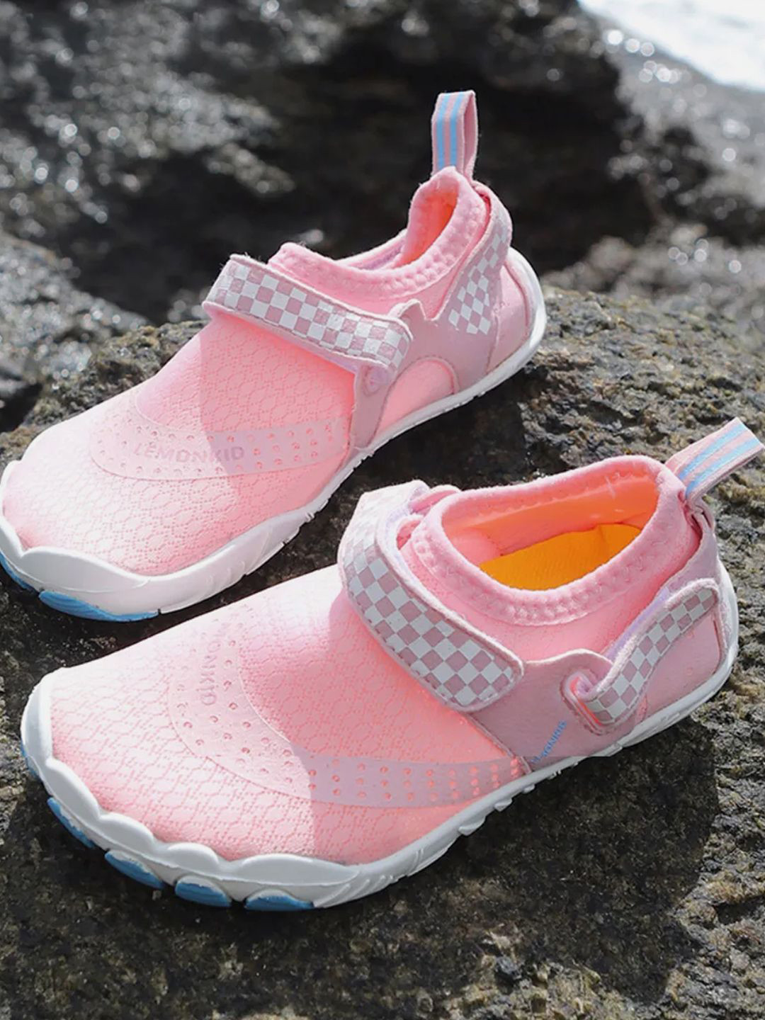 Little Surprise Box LLP Kids Round Toe Waterproof Lining Mesh Sneakers