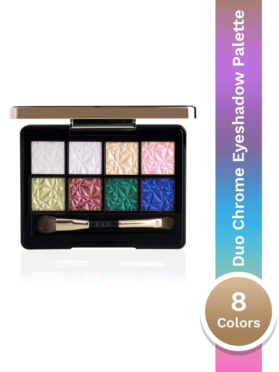 PAC Spotlight Duo Chrome Eyeshadow Palette - Season 1