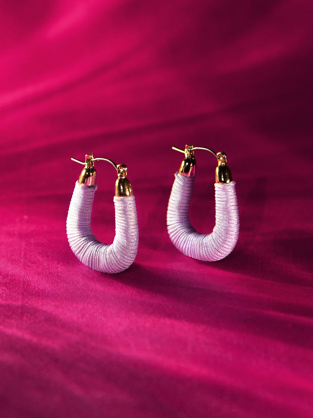 Accessorize Wrapped Contemporary Hoop Earrings