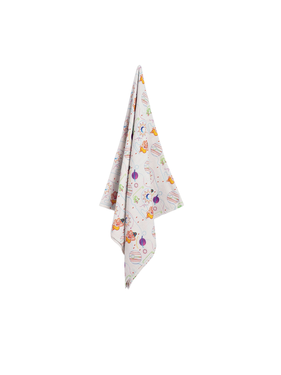 Tiber Taber Infants Printed Pure Cotton Swaddle