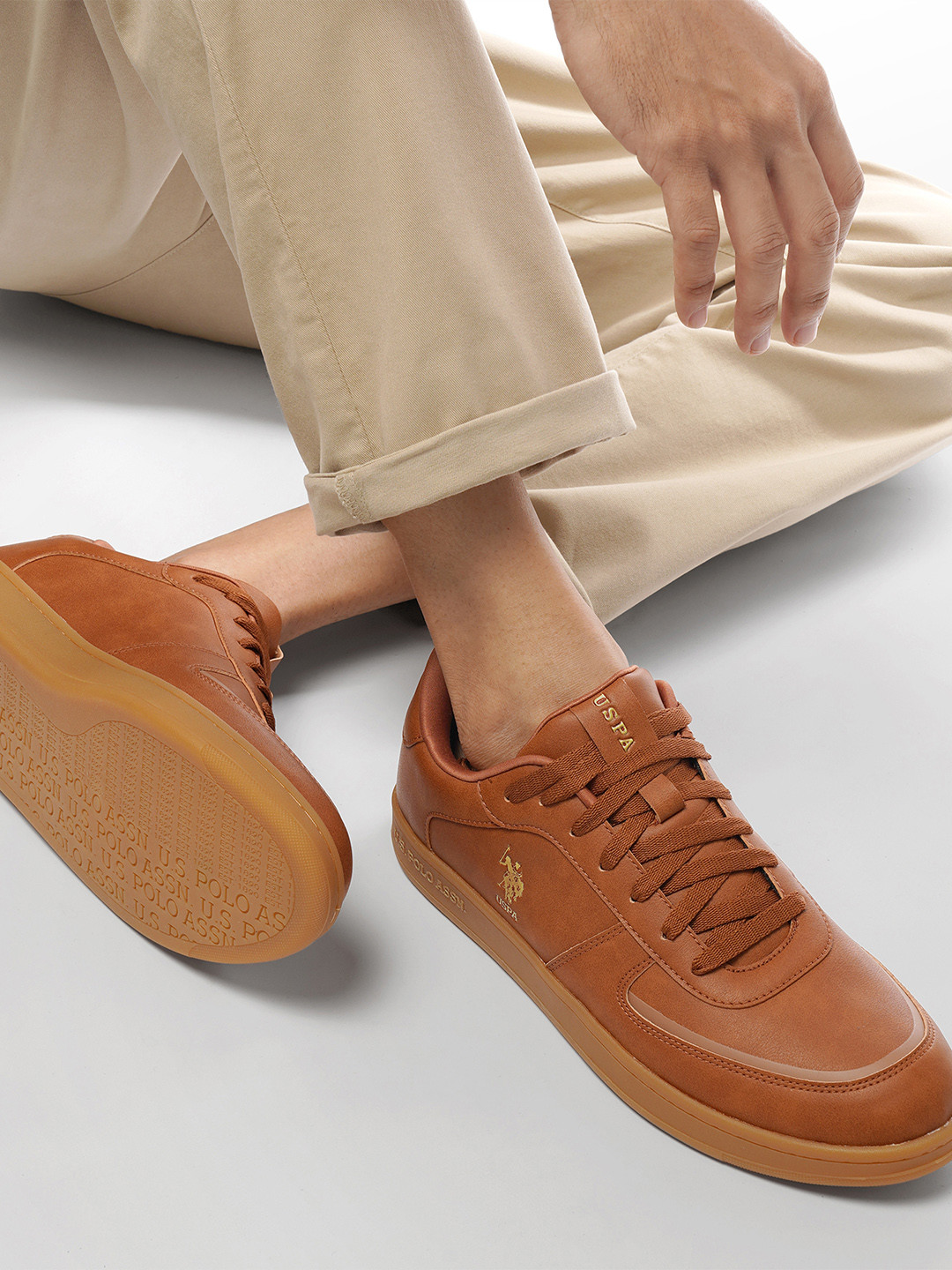 U.S. Polo Assn. Men Reiner Retro Court Sneakers