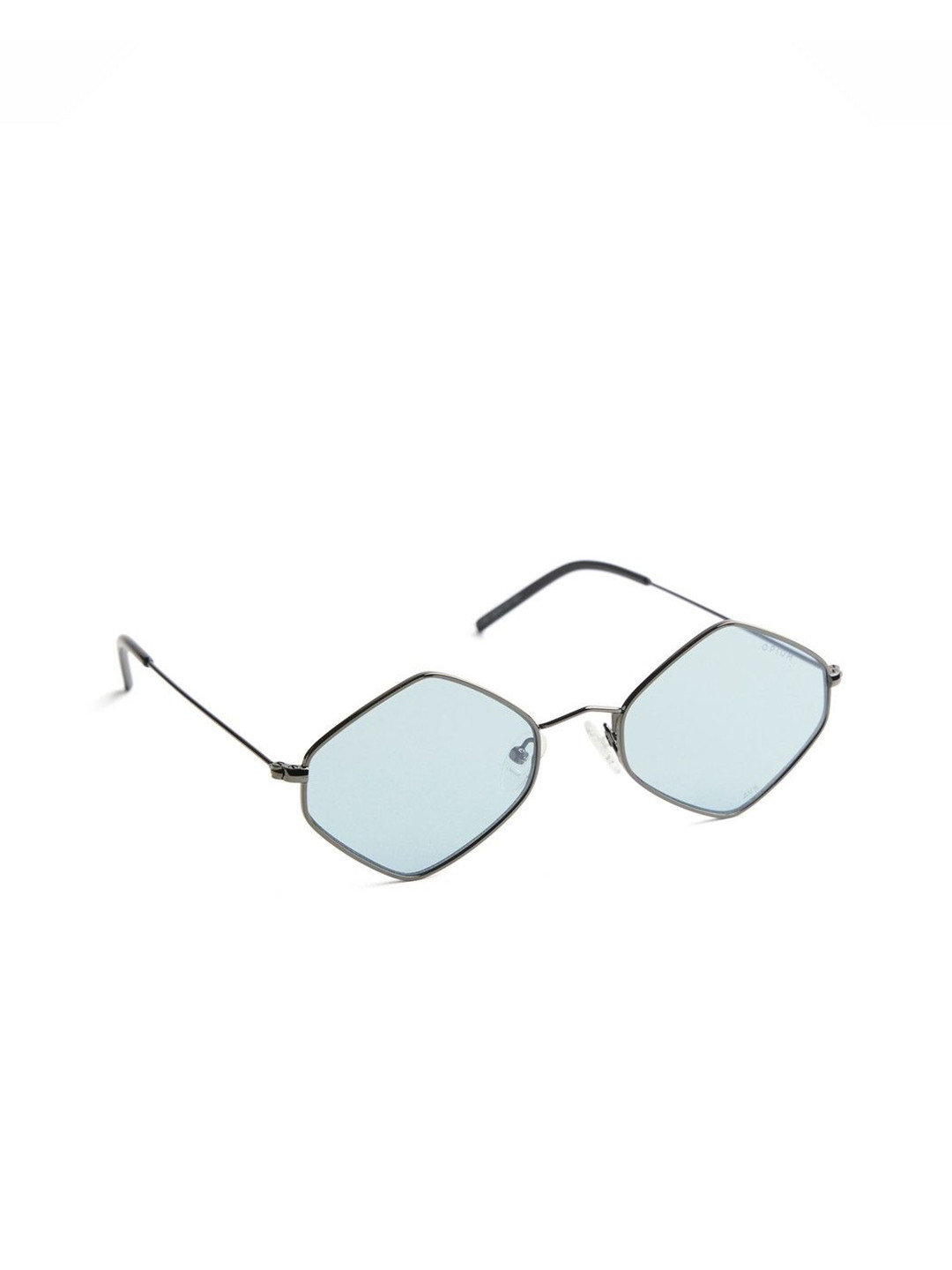OPIUM Unisex Oval Sunglasses with UV Protected Lens