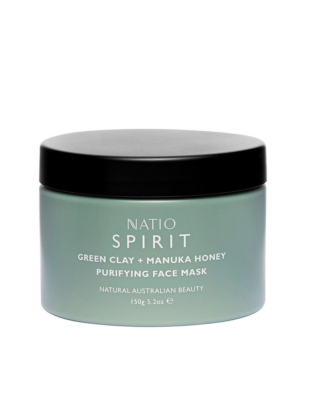 Natio Spirit Green Clay + Manuka Honey Purifying Face Mask - 150 g