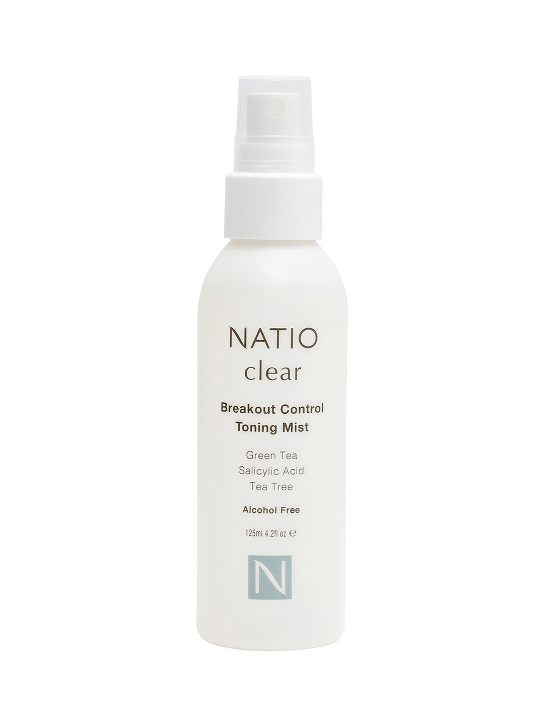 Natio Clear Breakout Control Toning Mist with Green Tea & Salicylic Acid - 125 ml