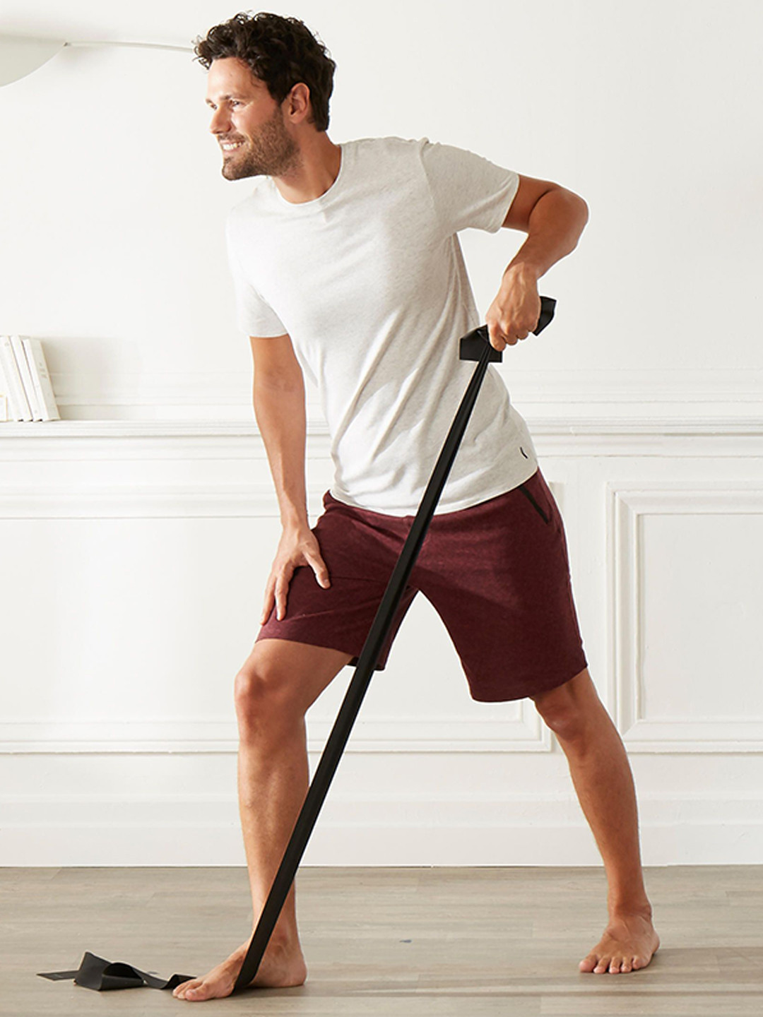 Decathlon DOMYOS Black Flat Resistance Band High (4 Kg)