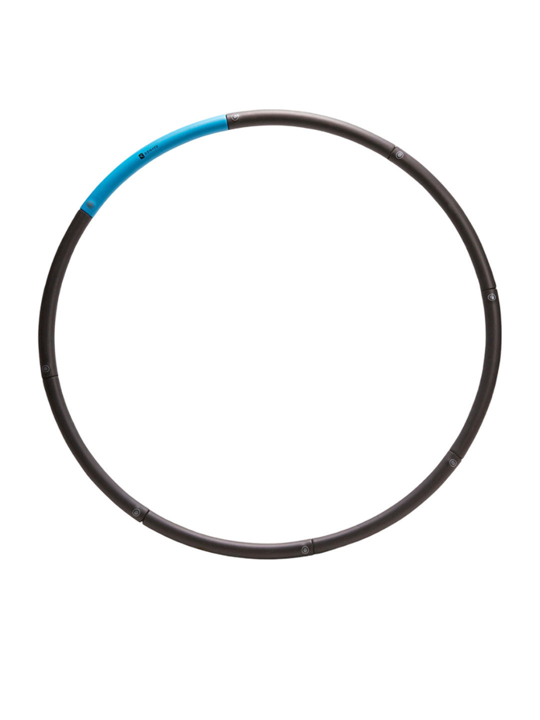 Decathlon DOMYOS Blue & Black Weighted Hula Hoops 1.4Kg