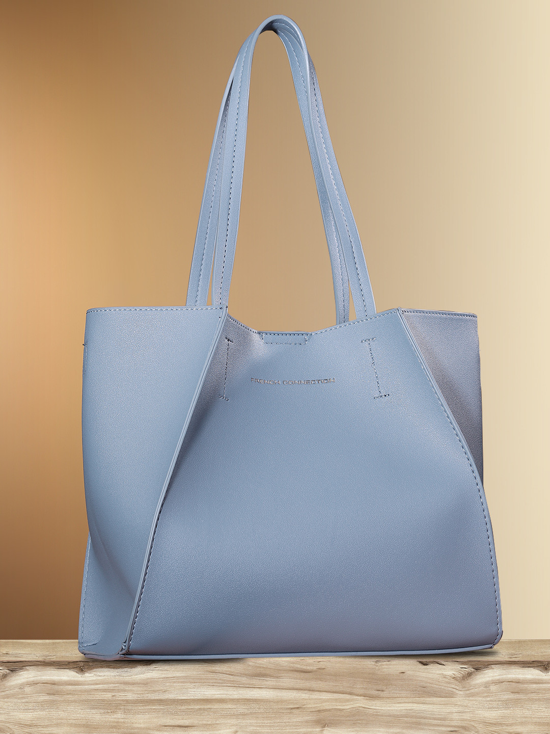 French Connection Structured Shoulder Bag with Pouch