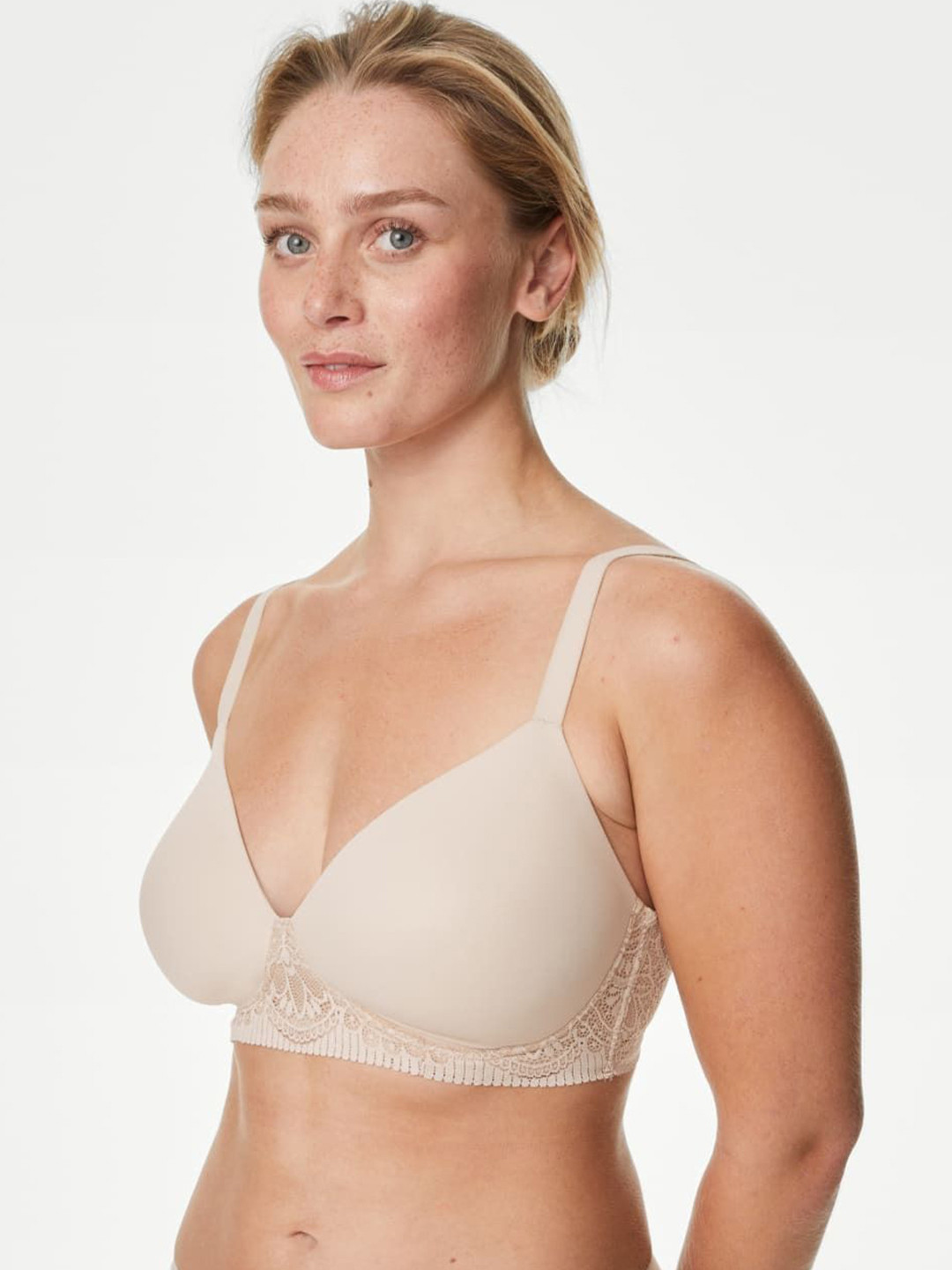 Marks & Spencer Underwired Full Coverage Lightly Padded Bra T333041OPALINE